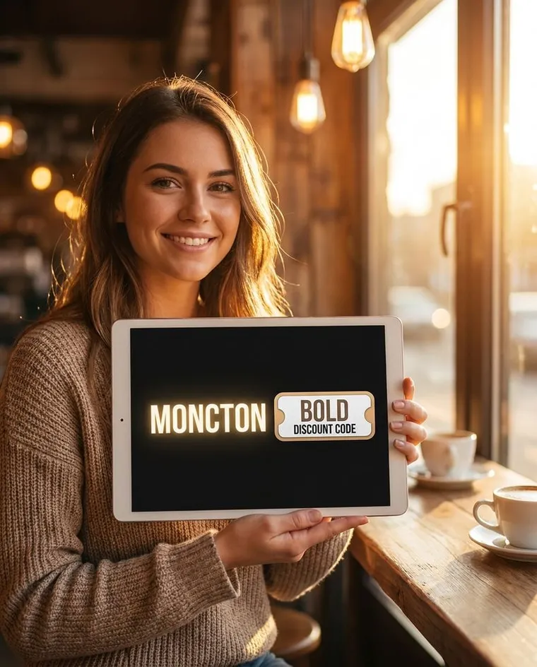entering a promo code for discounts | Moncton